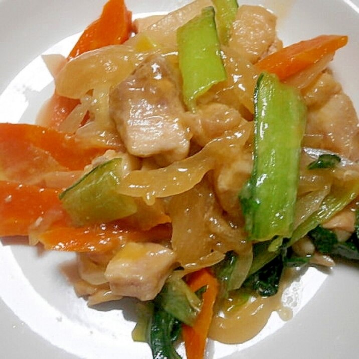鶏肉 新玉ねぎ 人参の炒め煮 レシピ 作り方 By なな1151 楽天レシピ 鶏肉 新玉ねぎ 人参の炒め煮 レシピ 作り方 By なな1151 楽天レシピ